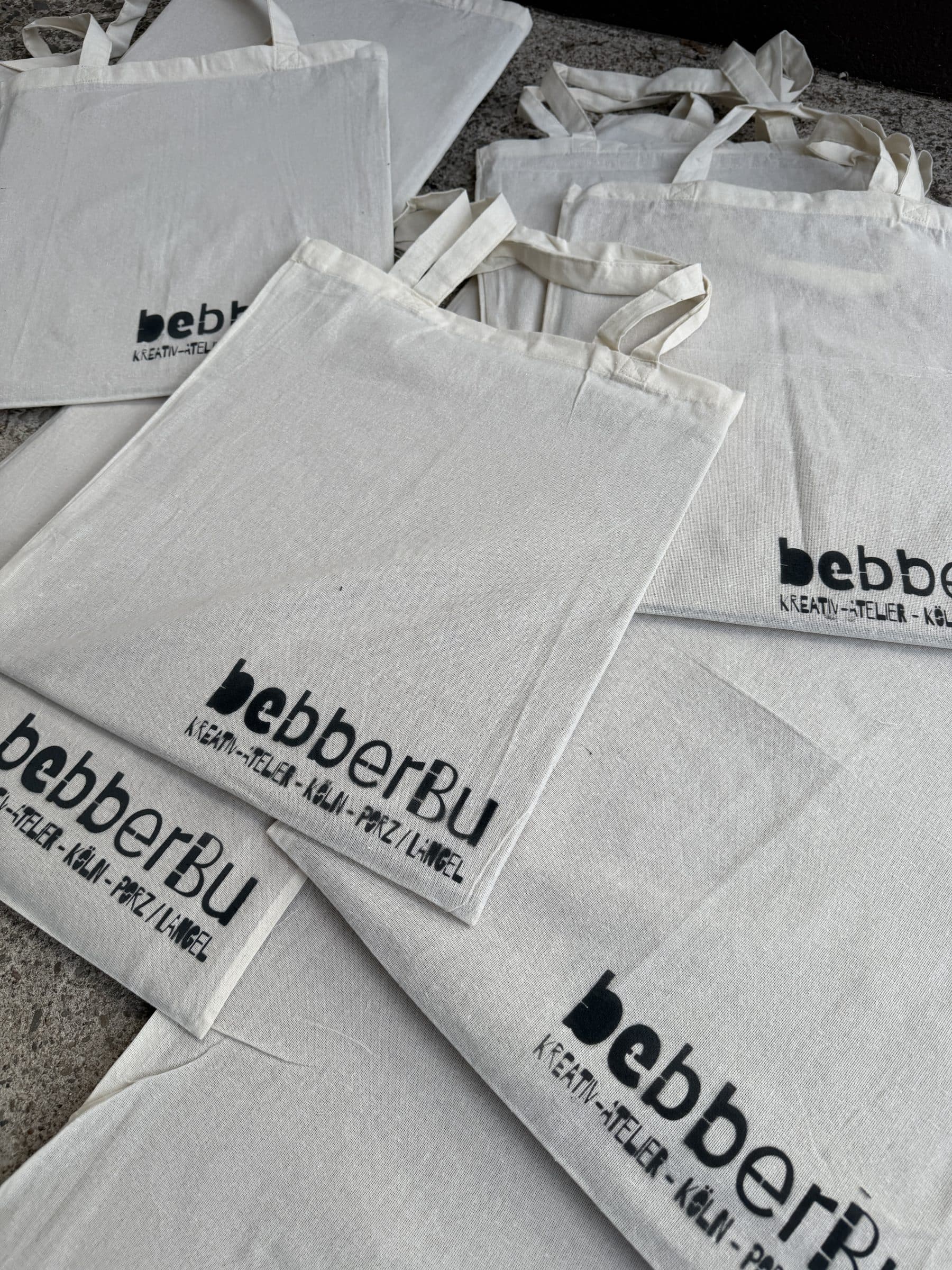 bebberBu-Stoffbeutel mit Logo
